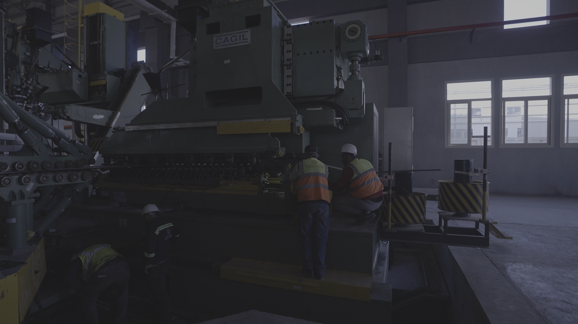 Industrial construction project